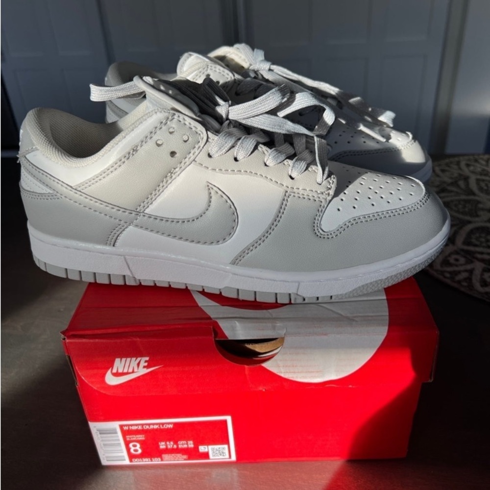 Nike Dunk Low Retro Grey Fog Size 8